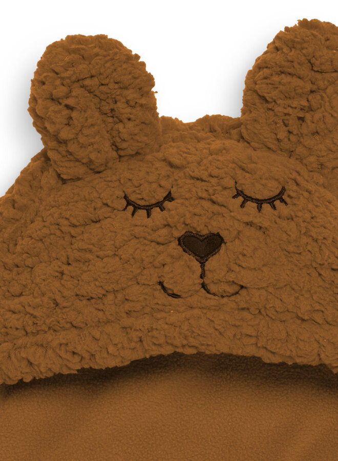 Jollein - Wikkeldeken bunny - Caramel