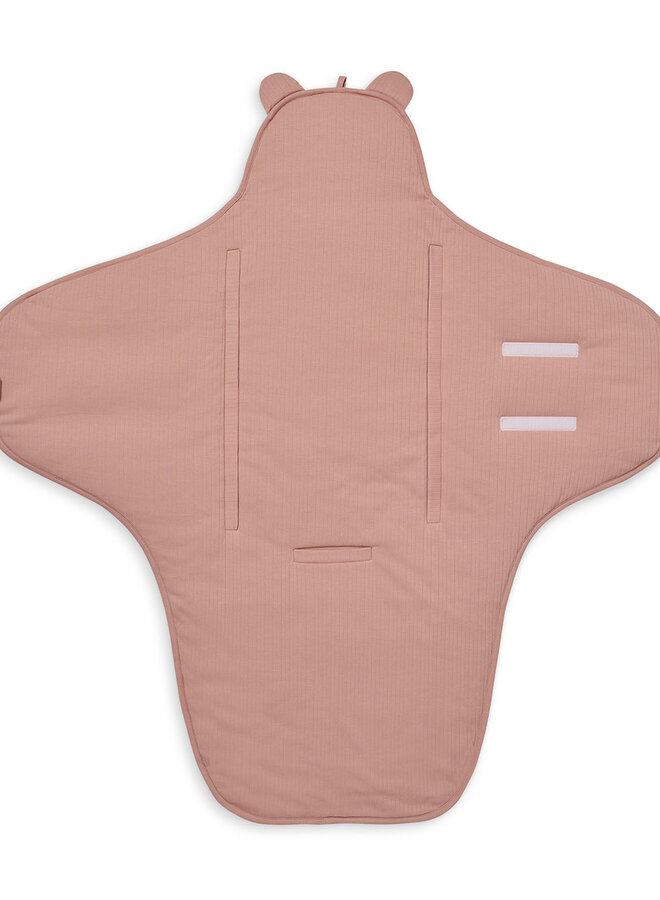 Wikkeldeken - Basic Stripe - Rosewood