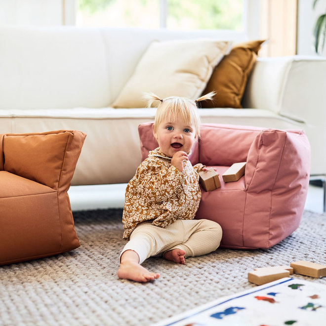 Jollein - Kinderfauteuil Beanbag - Caramel