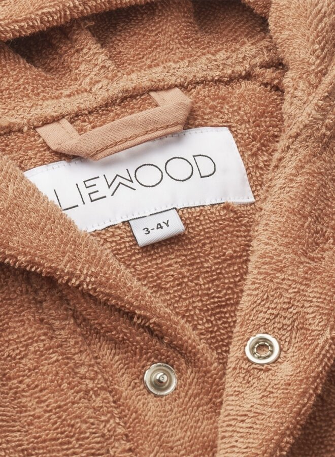 Liewood - Lily Bathrobe - Mr Bear Tuscany rose
