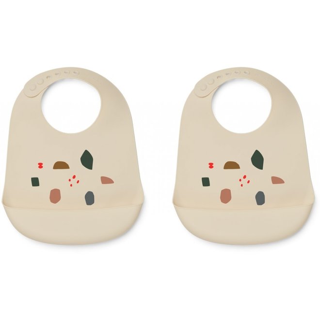 Liewood - Tilda silicone slab - Geometry foggy