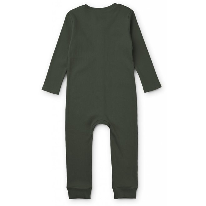 Liewood - Birk pyjamas jumpsuit - Hunter green