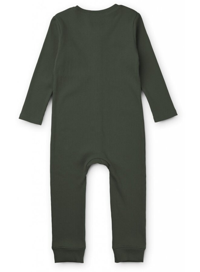 Liewood - Birk pyjamas jumpsuit - Hunter green