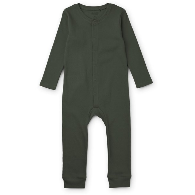 Liewood - Birk pyjamas jumpsuit - Hunter green