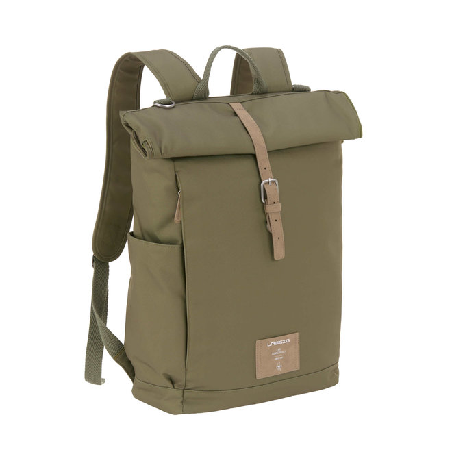 LÄSSIG - GRE Rolltop Backpack olive