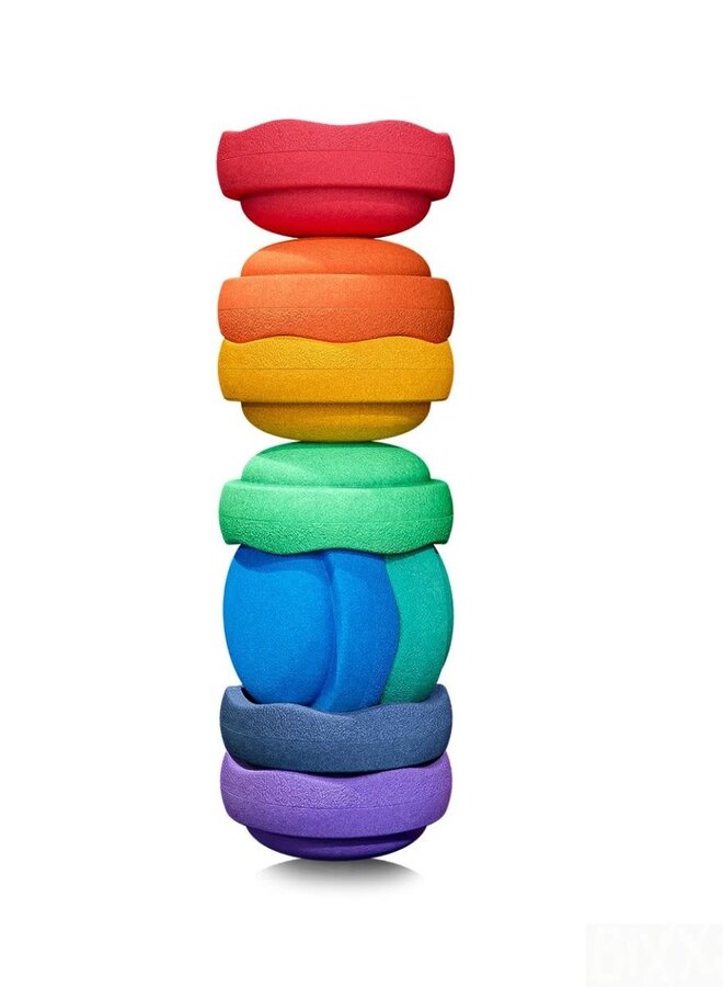 Stapelstein - Rainbow Purple edition SET