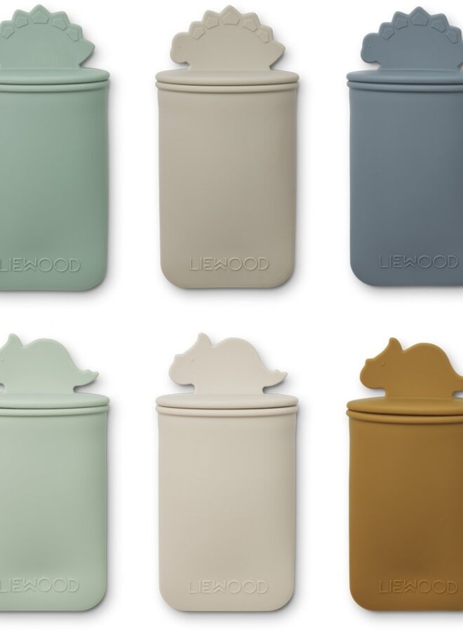 Liewood - Malik mini ice pops - Dino dusty mint