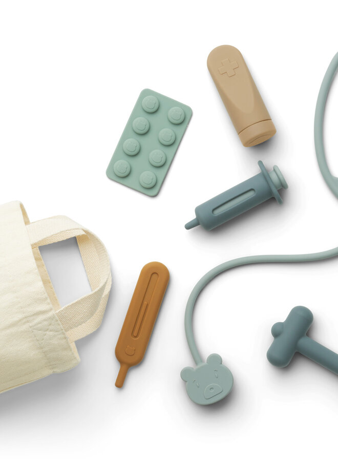 Liewood - Lennart doctor set Blue mix