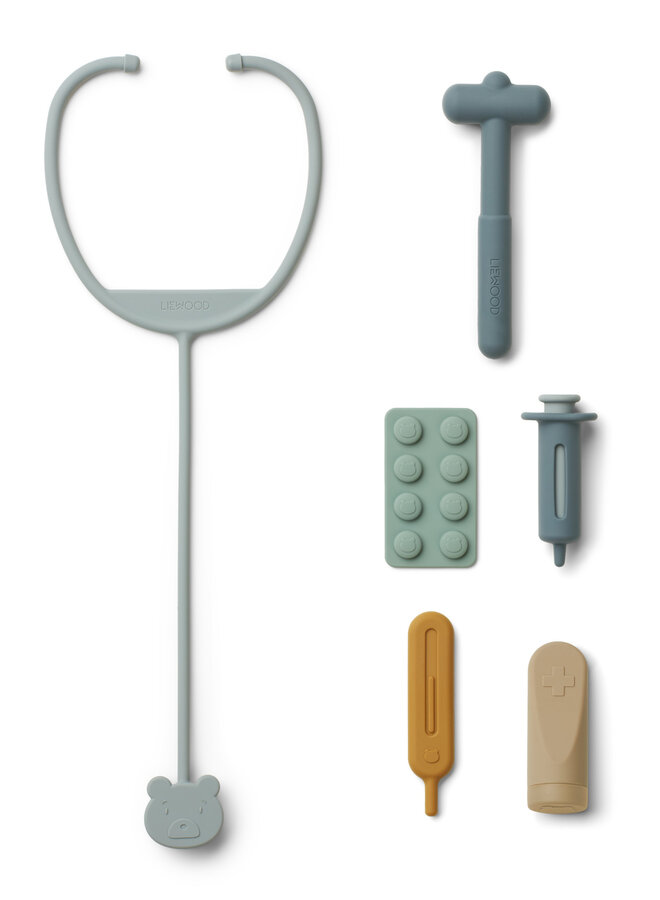 Liewood - Lennart doctor set Blue mix