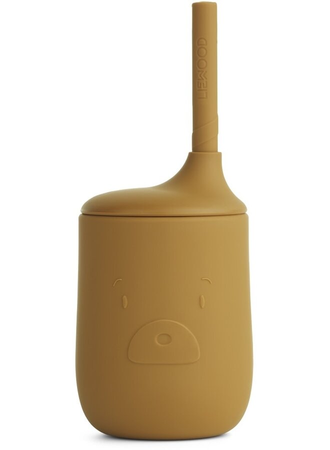 Liewood - Ellis Sippy Cup - Mr Bear golden caramel
