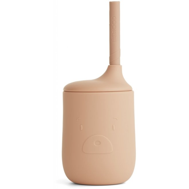 Liewood - Ellis Sippy Cup - Mr Bear tuscany rose