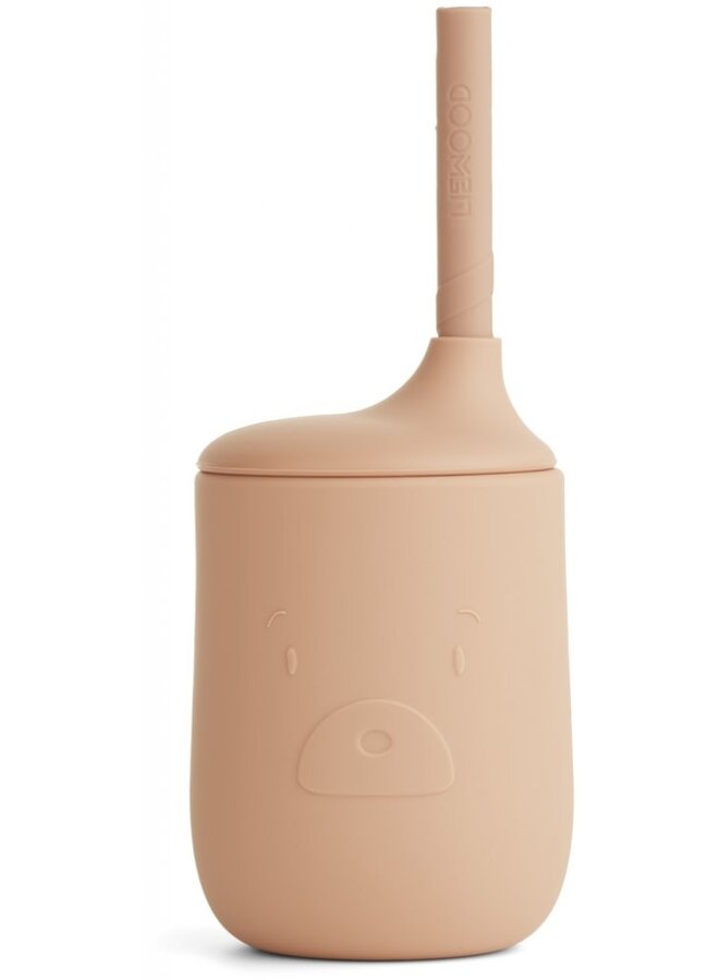 Liewood - Ellis Sippy Cup - Mr Bear tuscany rose
