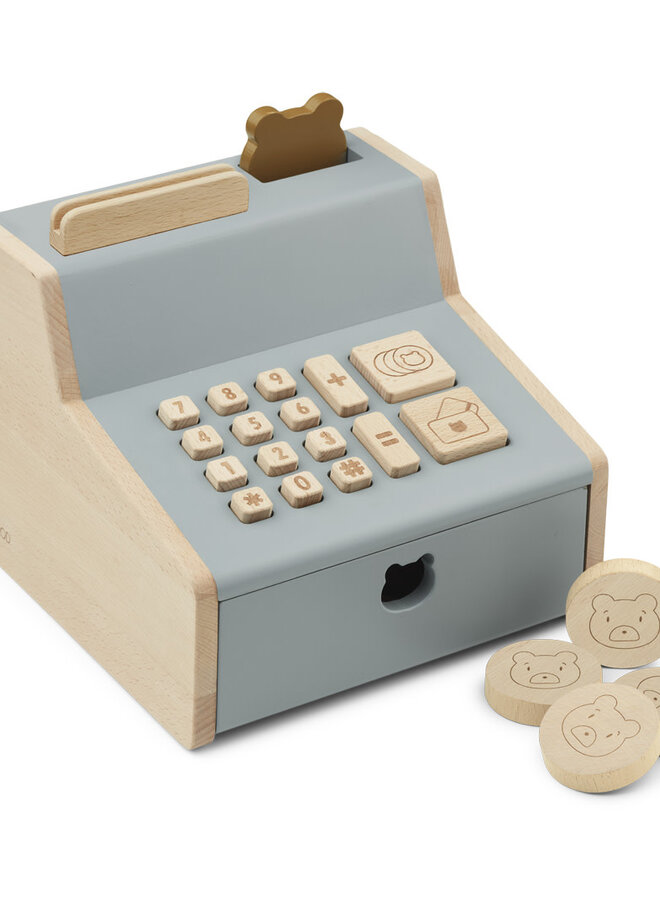 Liewood - Buck cash register - Blue fog multi mix