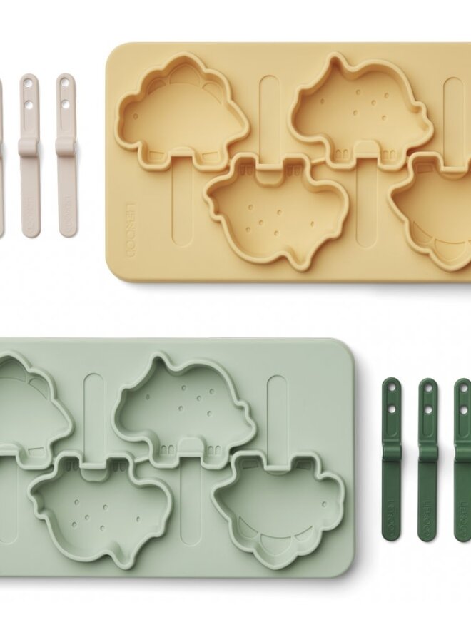 Liewood - Manfred ice pop - Dino/dusty mint multi mix