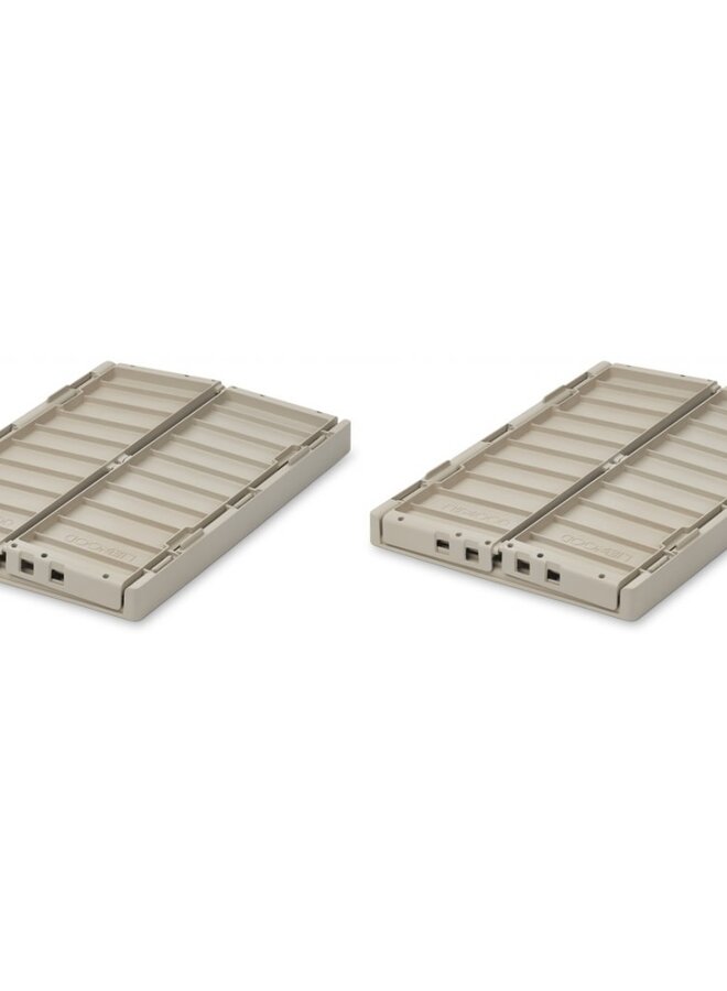 Liewood - Weston Storage Box M 2-pack - Sandy