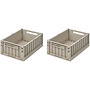 Liewood - Weston Storage Box M 2-pack - Sandy