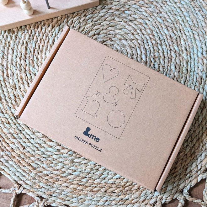 &Me - Puzzle Shapes box