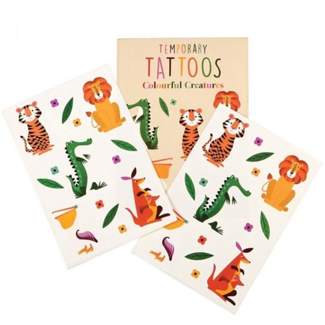 Tattoo - Set of 2 sheets - Jungle