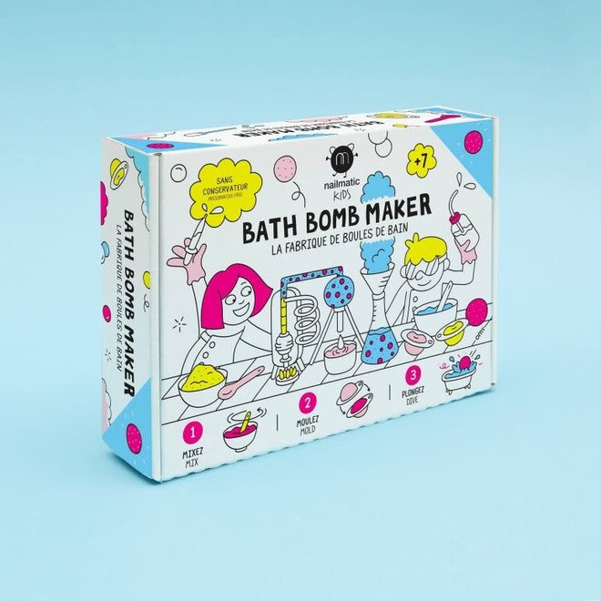 Nailmatic - DIY Bathbomb maker - 4 stuks