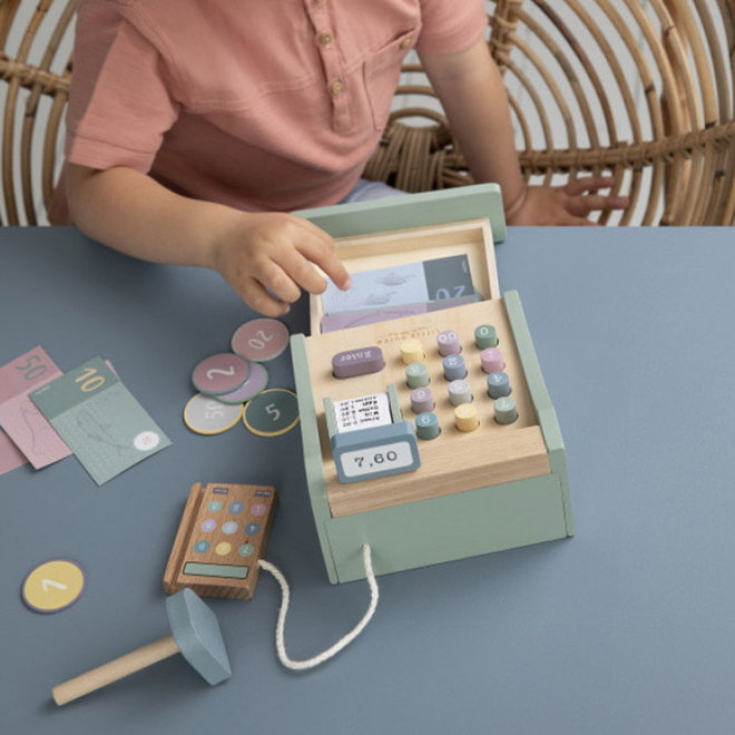 Little Dutch - Houten Kassa Mint