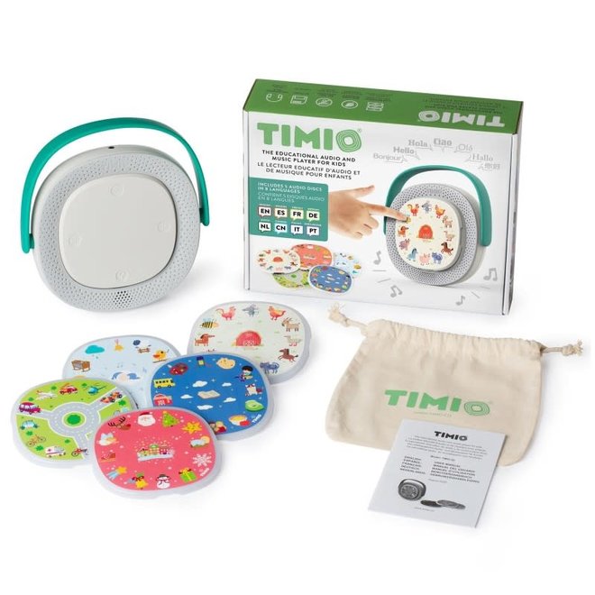 Timio - Audio-en Muziekspeler | Startset met 5 discs