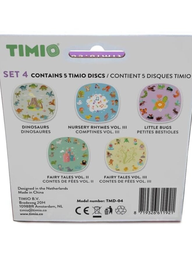 Timio - Disc Pack Set 4