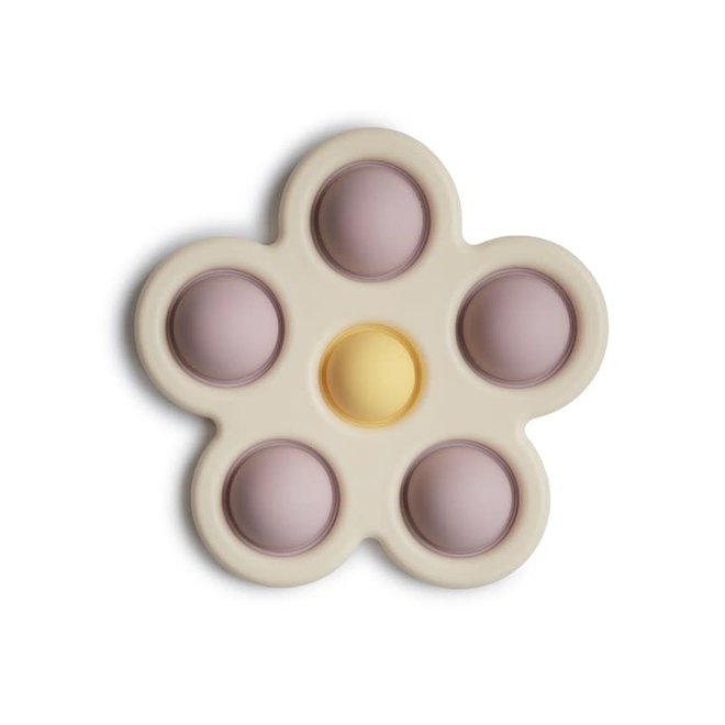 Mushie - Press Toy Flower - Soft Lilac