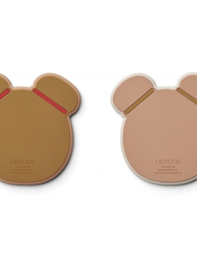 Liewood - Gia teether 2-pack Doll sandy