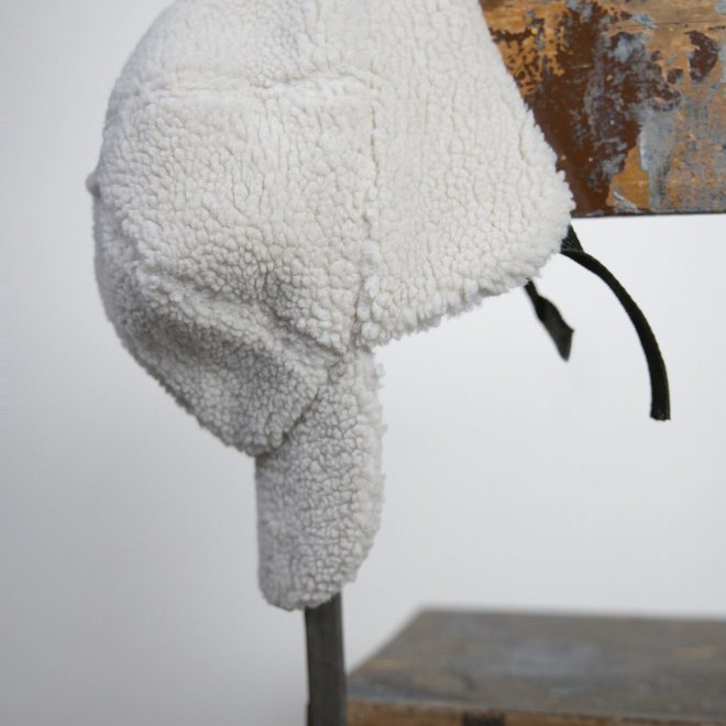 I Dig Denim - Putte pile cap cold beige XS