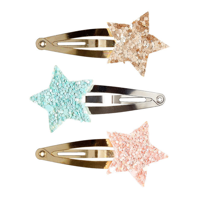 Souza for kids - Hair clip Angelie stars - set of 3