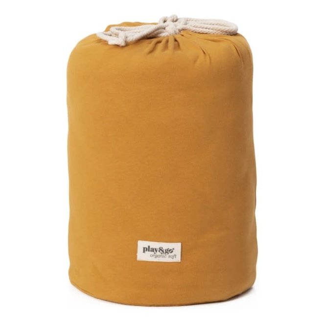 Play & Go - Opbergzak en speelmat - Mustard Chai Tea