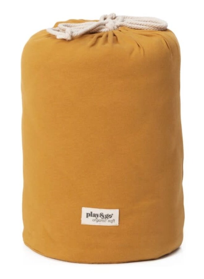 Play & Go - Opbergzak en speelmat - Mustard Chai Tea