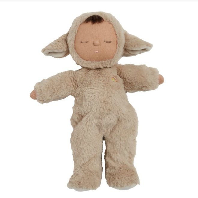 Olli & Ella - Cozy Dozy Dinkum Doll Lamby Pip - Warm Gray
