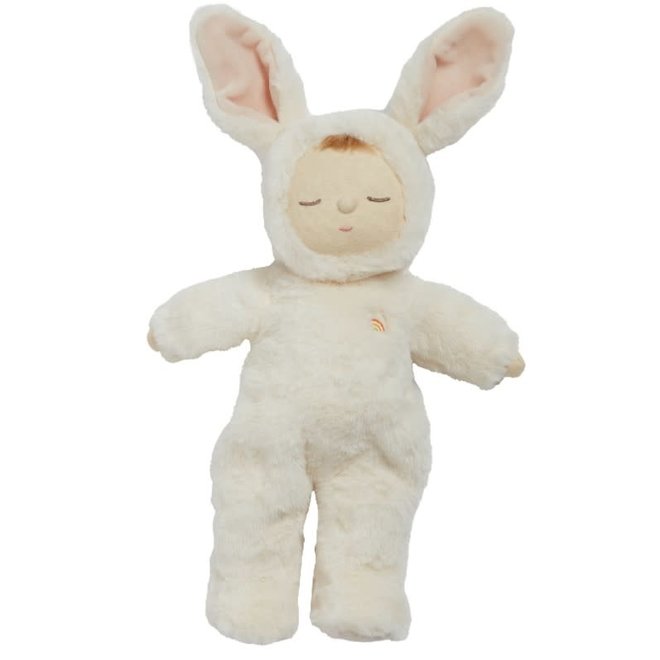 Olli & Ella - Cozy Dozy Dinkum Doll Bunny Moppet - Soft Beige