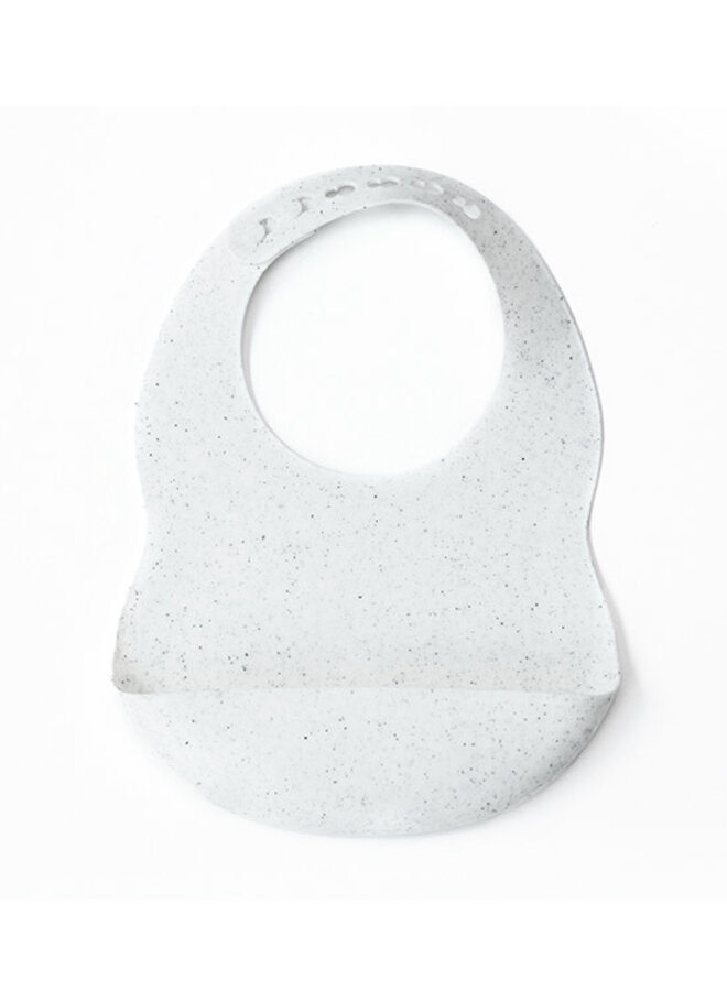 Mrs Ertha - Silicone bib coconut speckle