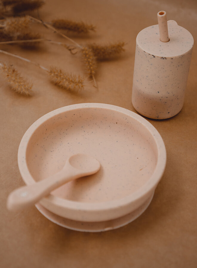 Mrs Ertha - Bowl blush speckle
