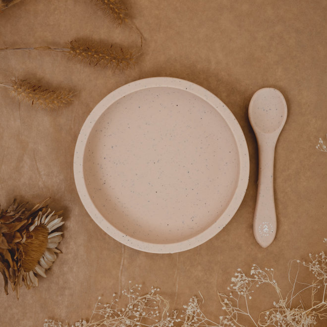 Mrs Ertha - Bowl blush speckle