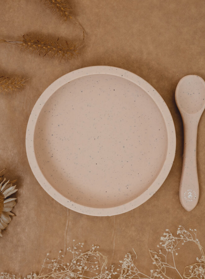 Mrs Ertha - Bowl blush speckle
