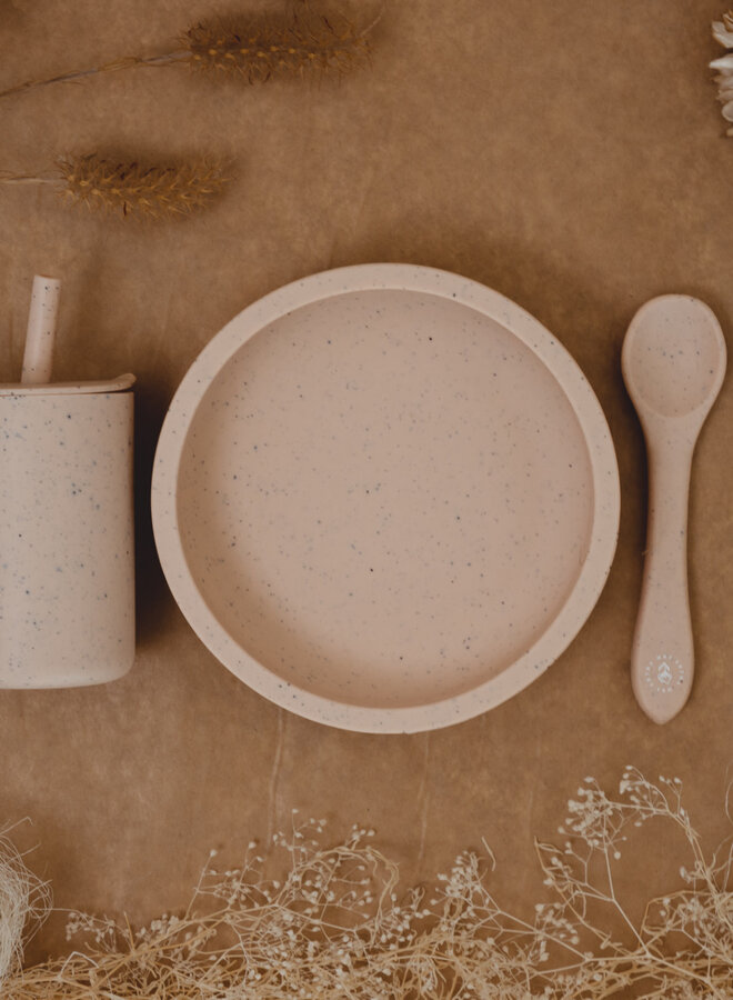 Mrs Ertha - Bowl blush speckle