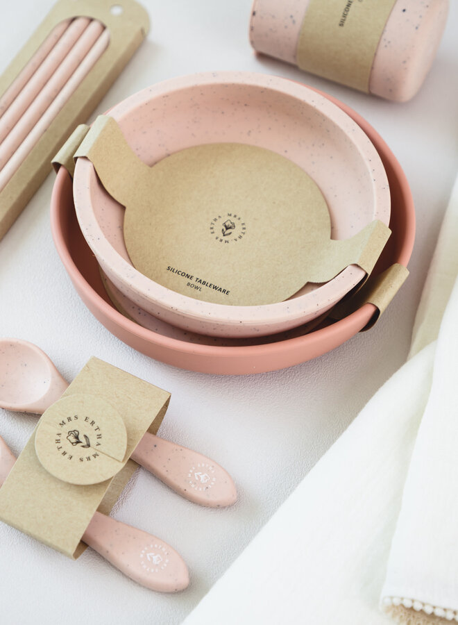 Mrs Ertha - Bowl blush speckle