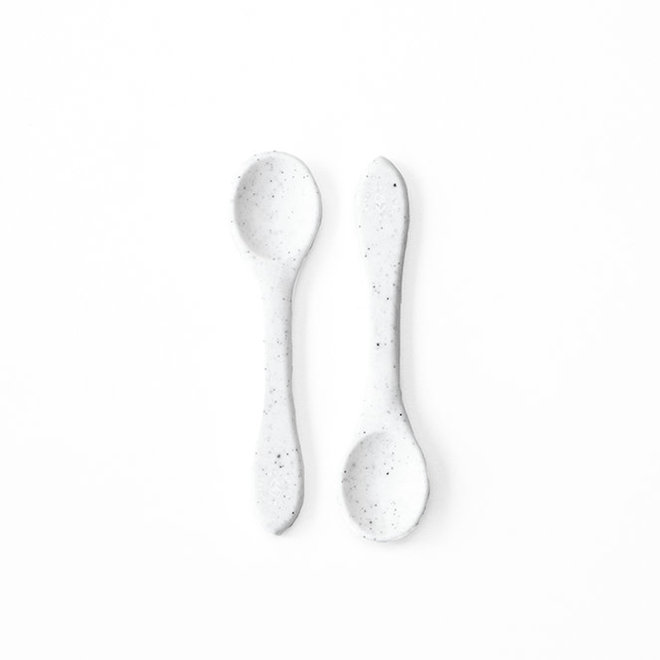 Mrs Ertha - Mrs Ertha - Silicone spoons coconut speckle