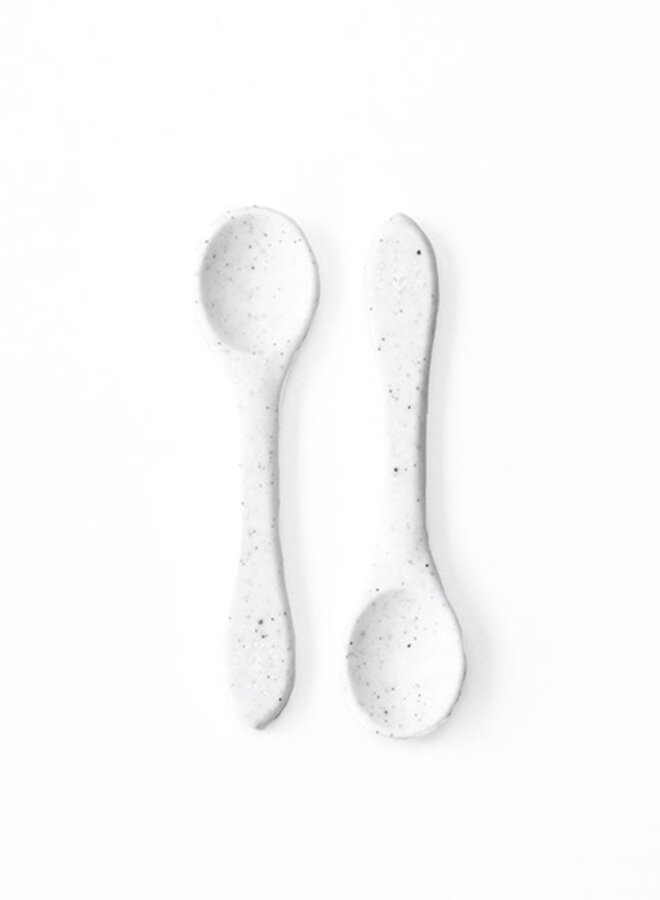 Mrs Ertha - Mrs Ertha - Silicone spoons coconut speckle