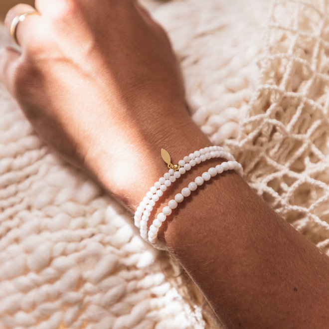 Mrs Ertha - Mom & me bracelets - Light Shell