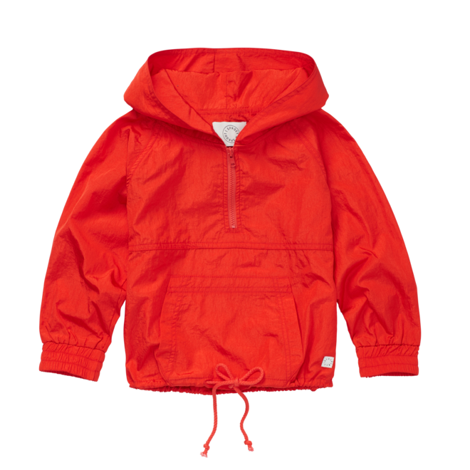 Sproet & Sprout - Anorak hoody Poppy red