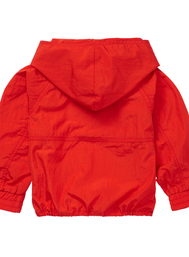 Sproet & Sprout - Anorak hoody Poppy red