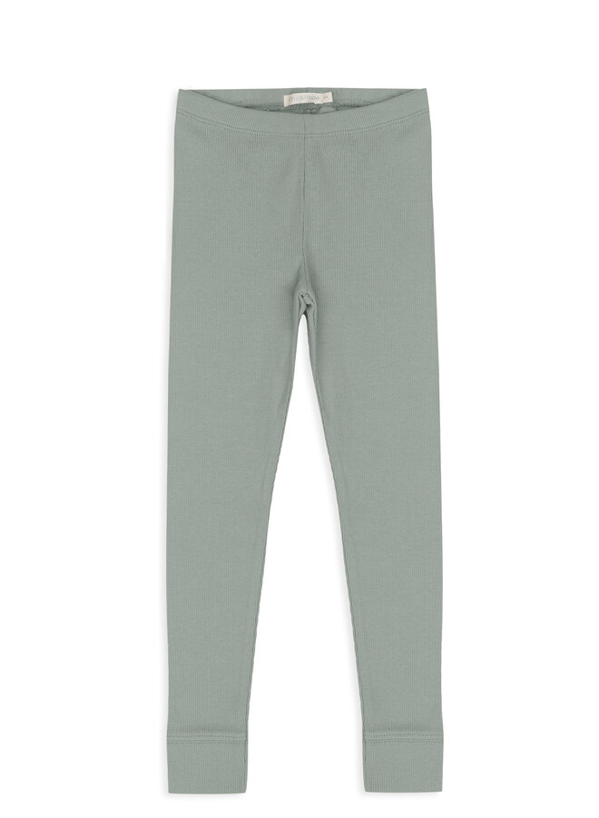 Phil & Phae - Sleeveless rib leggings mint blue