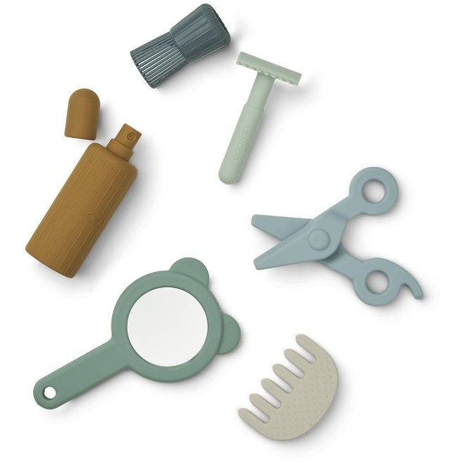 Liewood - Freddie barber set - Blue multi mix