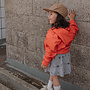 Sproet & Sprout - Anorak hoody Poppy red