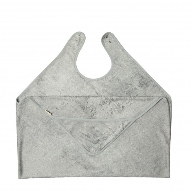 Timboo - CUDDLE TOWEL Adult/Baby - Moon blue