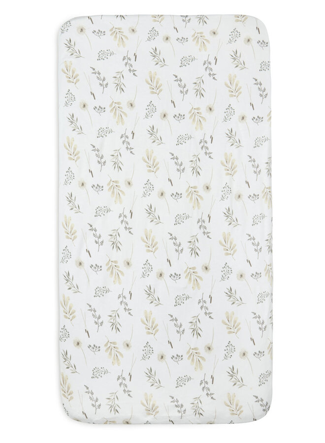 Jollein - Hoeslaken Jersey 60 x 120cm Wild Flowers